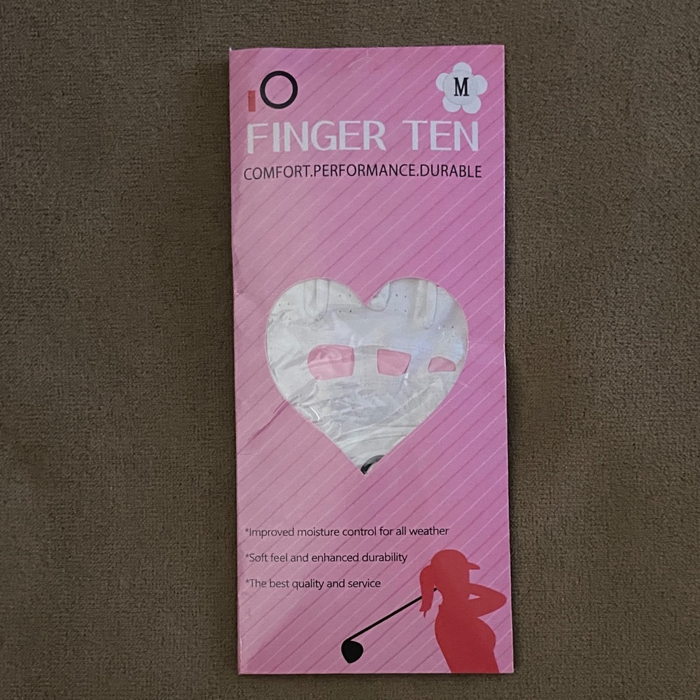 Pink Floral Golf Gloves